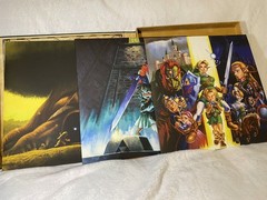 The Legend of Zelda Ocarina of Time 3LP Color Vinyl Record Box Set Moonshake VGM