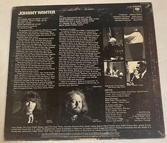 JOHNNY WINTER Self Titled 1969 COLUMBIA CS-9826 LP 2-eye VG++
