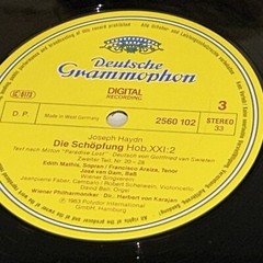 Die Schopfung Haydn Karajan Deutsche Grammophone Box 2 LP Vinyl Excellent Cond