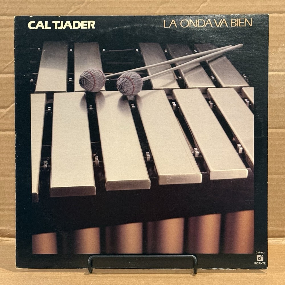 Cal Tjader Lp La Onda Va Bien 1980 Concord Records Pancho Sanchez CLEAN VINYL!