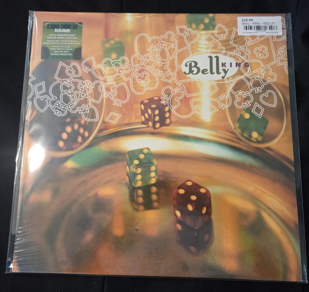 Belly – King Vinyl Green Record Store Day 2025 30th Anniversary LP Sealed New!