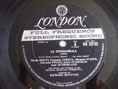 1963 Joan Sutherland: Bellini’s La Sonnambula 3LP Box Set, London OSA 1365 F/EX