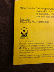 INXS Dekadance 33 1/3 RPM EP 1983 ATCO Records 7 90115-1-A MASTERDISK Bob Ludwig