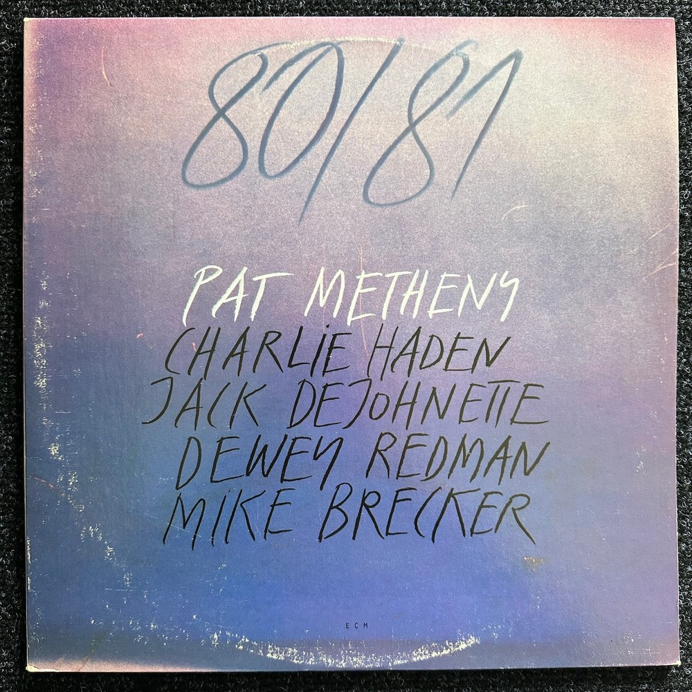 Pat Metheny 80/81 Vinyl 2LP 1980 ECM Records Fusion Contemporary Jazz