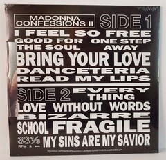 Madonna Confessions II LP TikTok Ltd Ed Baby Blue Vinyl Warner cat #093624822493