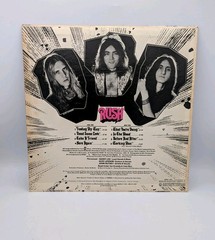 Rush Self Titled LP 1974 Reissue Prog Rock Geddy Lee Alex Lifeson