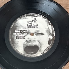 Rare Underground Punk/Rock Spunk Title This 45″ 1990s I Love You Pink.
