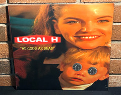 LOCAL H – As Good As Dead, Ltd 2LP RED/BLACK/WHITE SWIRL VINYL New & Sealed!