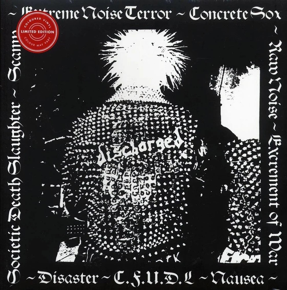 Extreme Noise Terror, Raw Noise, Etc. – Discharged (ltd. ed.) (clear vinyl)