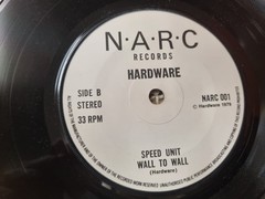 Hardware – Hardware EP 1979 N.A.R.C. Records Post-punk 7”