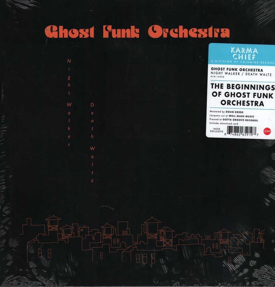 GHOST FUNK ORCHESTRA – NIGHT WALKER / DEATH WALTZ COLOURED VINYL – Vin – J3z