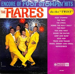 The Flares Encore of Foot Stompin Hits LP 1962 Press PR 73001 Soul VG+ Vinyl