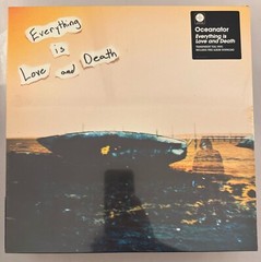 OCEANATOR – EVERYTHING IS LOVE AND DEATH – TRANSPARENT TEAL VINYL LP NEW – A3
