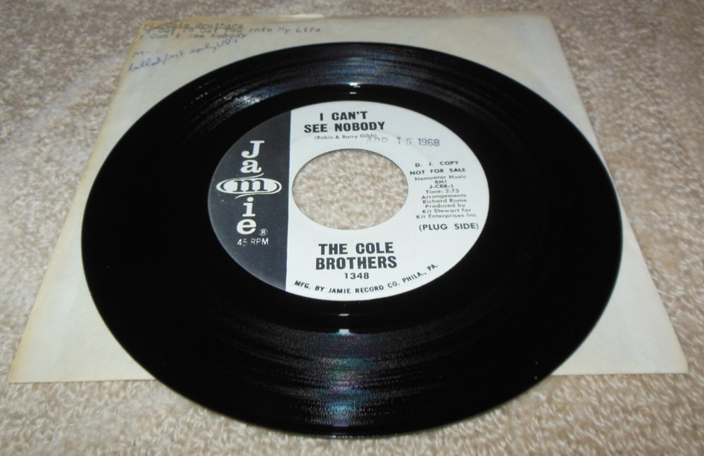 Bee Gees BEATLES 60s song 7″ PROMO record Barry Robin Gibb John Lennon McCartney