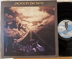 Jackson Browne Running on Empty Vinyl LP Asylum 6E-113 VG+ 1st Pressing Load Out