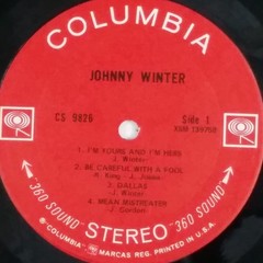 JOHNNY WINTER s/t CS9826 2i 360 LP Vinyl VG+ Cover VG+ Co Sleeve 1969 TerreHaute