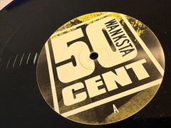 (2x) 50 Cent- Wanksta (Clean/ Dirty Versions) – 12” Vinyl Single (8 Mile) 2002