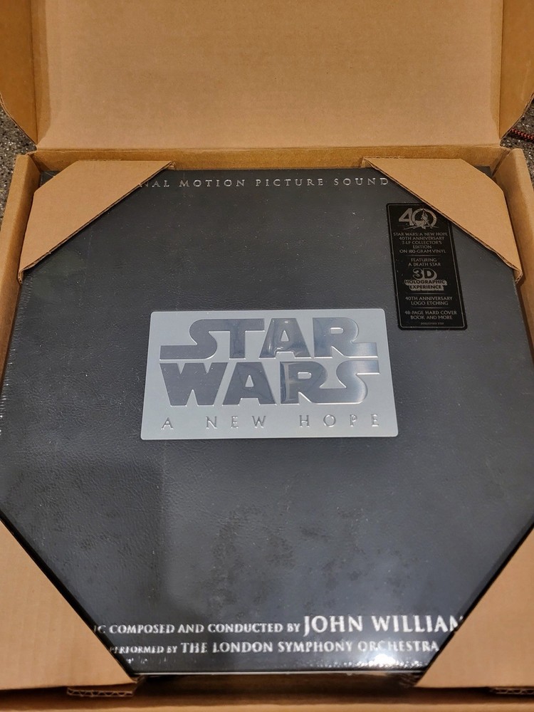 John Williams Star Wars A New Hope 40th Anniversary 3LP Box Set 2017 Walt Disney