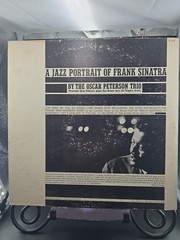 Oscar Peterson Trio “A Jazz Portrait Of Frank Sinatra” LP 1961 Verve V-8334 VG
