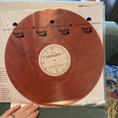 Taylor Swift Midnights 12″ Blood Moon Vinyl LP 33 RPM Republic Records
