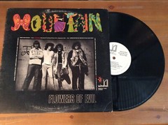 Mountain – Flowers Of Evil LP | White Label Promo With DJ Sticker | 1st US Press