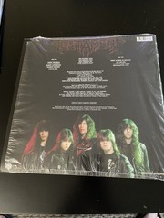 Testament The Legacy 12″ LP Green Colored Vinyl Atlantic 1987 RCV1 81741