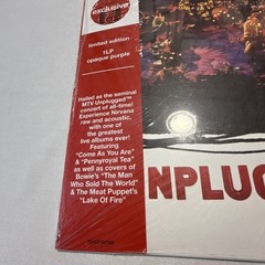 Nirvana MTV Unplugged Acoustic Target Exclusive Color Vinyl Opaque Purple R9