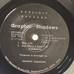 GRAPHIC SHADOWS/She Turns Her Eyes Away/Vinyl 1981 US 7″33-1/3 rpm EP single