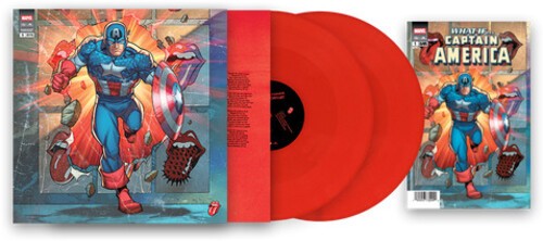 The Rolling Stones – Foreign Tongues + Marvel Comic Book – CAPTAIN AMERICA [New