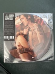 Lana Del Rey Born To Die Woodkid Remix vinyl Picture Disc 7” Rare Excellent