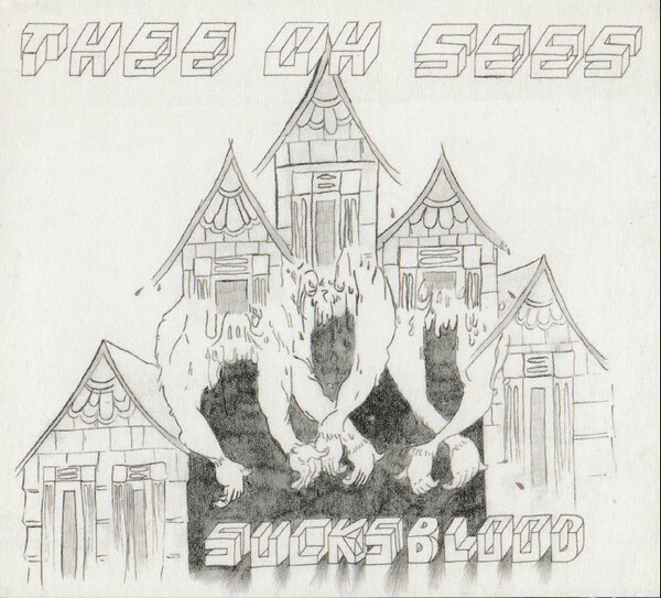 OH SEES ‘Sucks Blood LP NEW coachwhips pink brown fuzz damaged bug Yikes Netmen