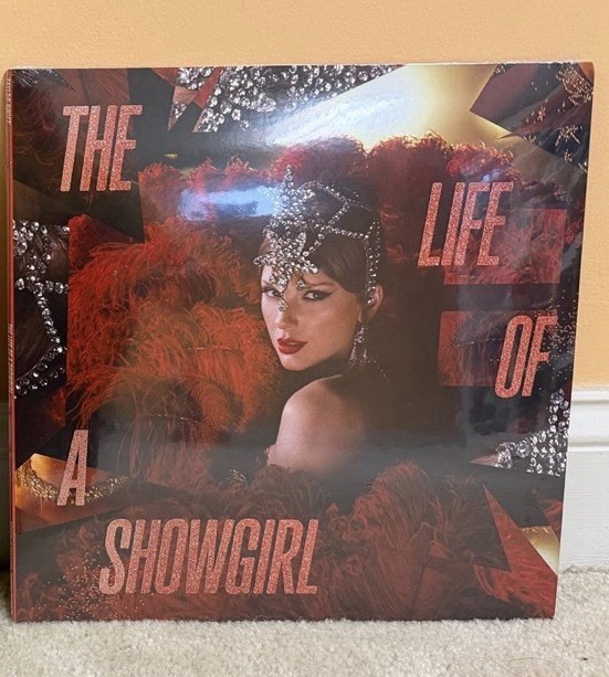 Taylor Swift The Life Of A Showgirl Vinyl Red Lipstick & Lace Transparent