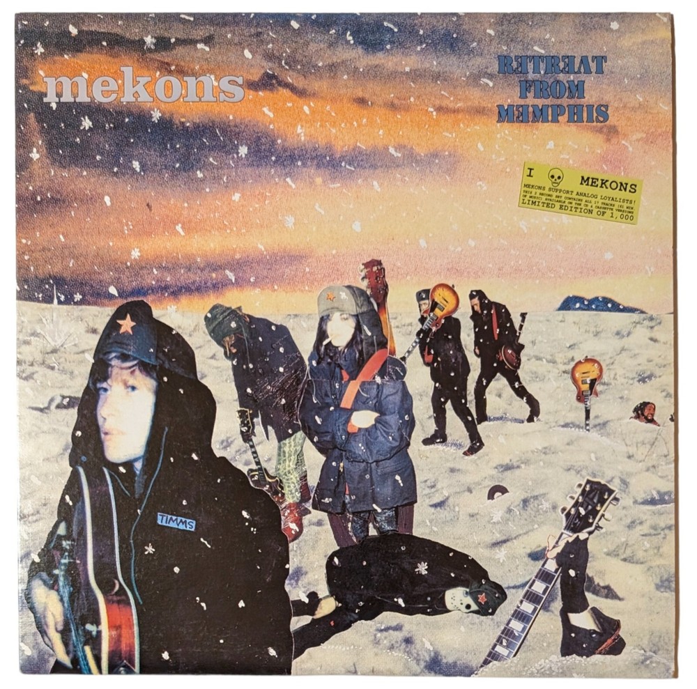 Mekons Retreat From Memphis, 1994 2xLP Quarterstick QS26 Limited Edition 1st