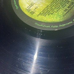 Beatles Abbey Road 1969 UK First Pressing -2/-1 G+ No Her Majesty Apple Vinyl