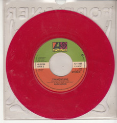 FOREIGNER – HOT BLOODED – MINT RED VINYL UK IMPORT 45 WPS – NEW