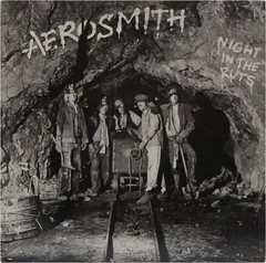 AEROSMITH Night In The Ruts USED 1979 LP Hard Rock Vinyl Record COL-36050