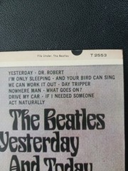 The Beatles * Yesterday and Today * T 2553 * MONO * Vintage * EXCELLENT VINYL