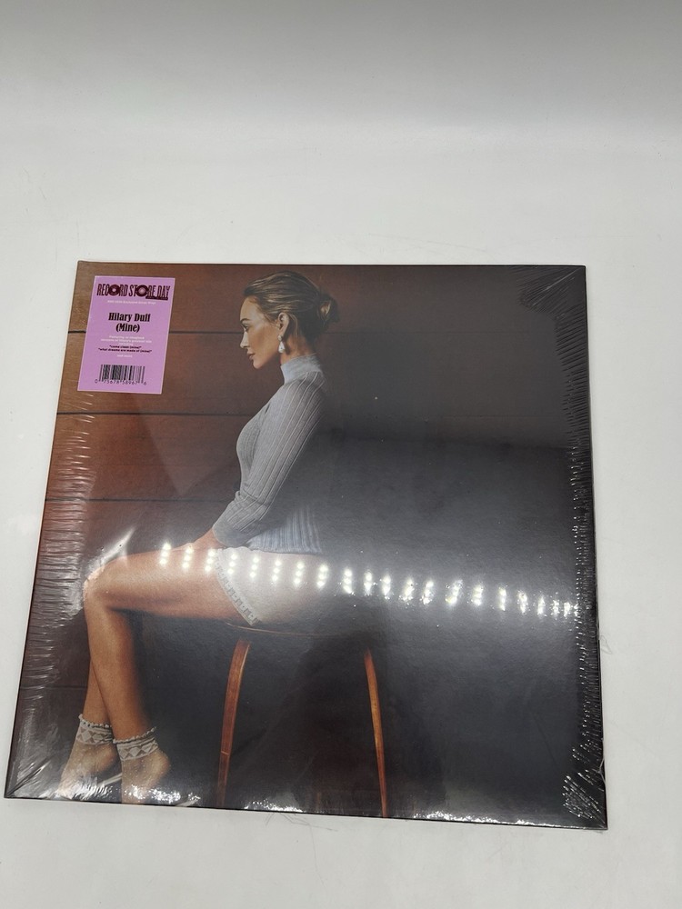 HILARY DUFF (Mine) SEALED limited edition LP Silver Vinyl RSD EXCLUSIVE