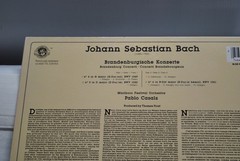 Johann Sebastian Bach – Brandenburgische Konzerte Nos 4-5-6; vinyl LP N/M