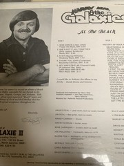 HARRY DEAL AND THE GLAXIES “AT THE BEACH ” SEALED PRIVATE PRESS