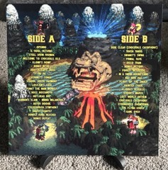 Donkey Kong Country 2 Vinyl LP Record OST VGM SNES Not Moonshake Yellow/Black