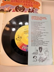 A Little Golden Book & Record Lot Of 6 & 1 Oddball Disneyland