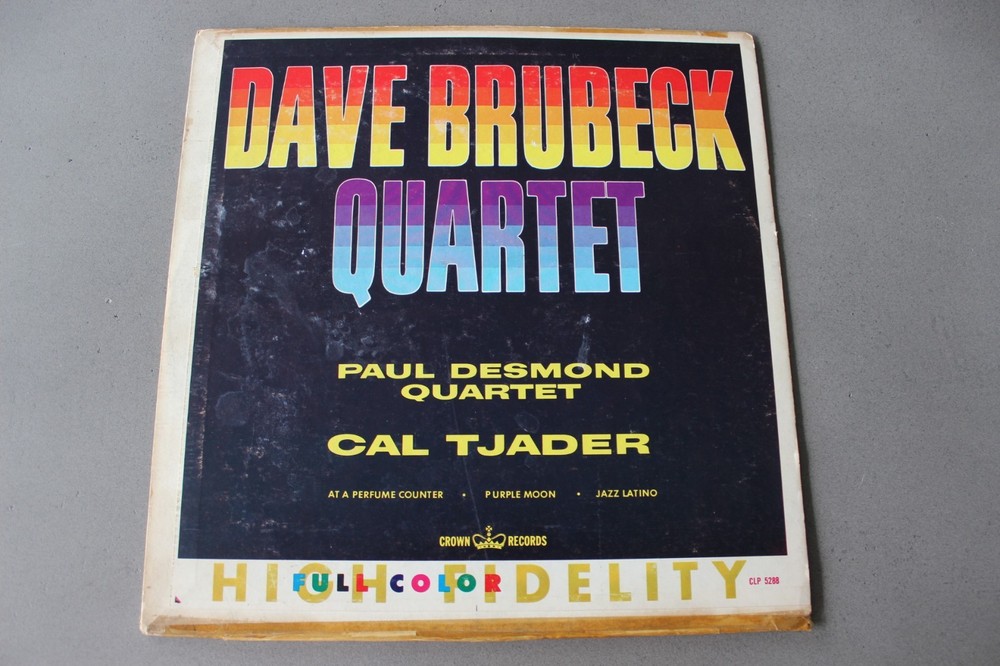 DAVID BRUBECK – CROWN RECORDS – 5822 – RELEASED XXXX