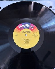 Walt Disney’s The Legend of Sleepy Hollow & Rip Van Winkle Vinyl Record 1963