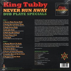 King Tubby – Never Run Away: Dub Plate Specials (180g) [New Vinyl LP]