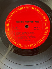 Johnny Winter And – Johnny Winter And LP Vinyl 1970 Rick Derringer Blues Rock