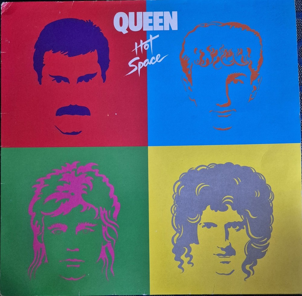 Queen Hot Space 1982 Vinyl Record Album First UK Press