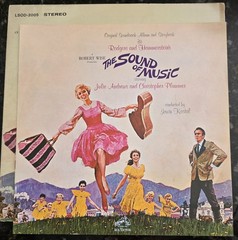 The Sound of Music 1965 RCA LSOD-2005 Booklet Julie Andrews Vinyl LP Vintage Rec