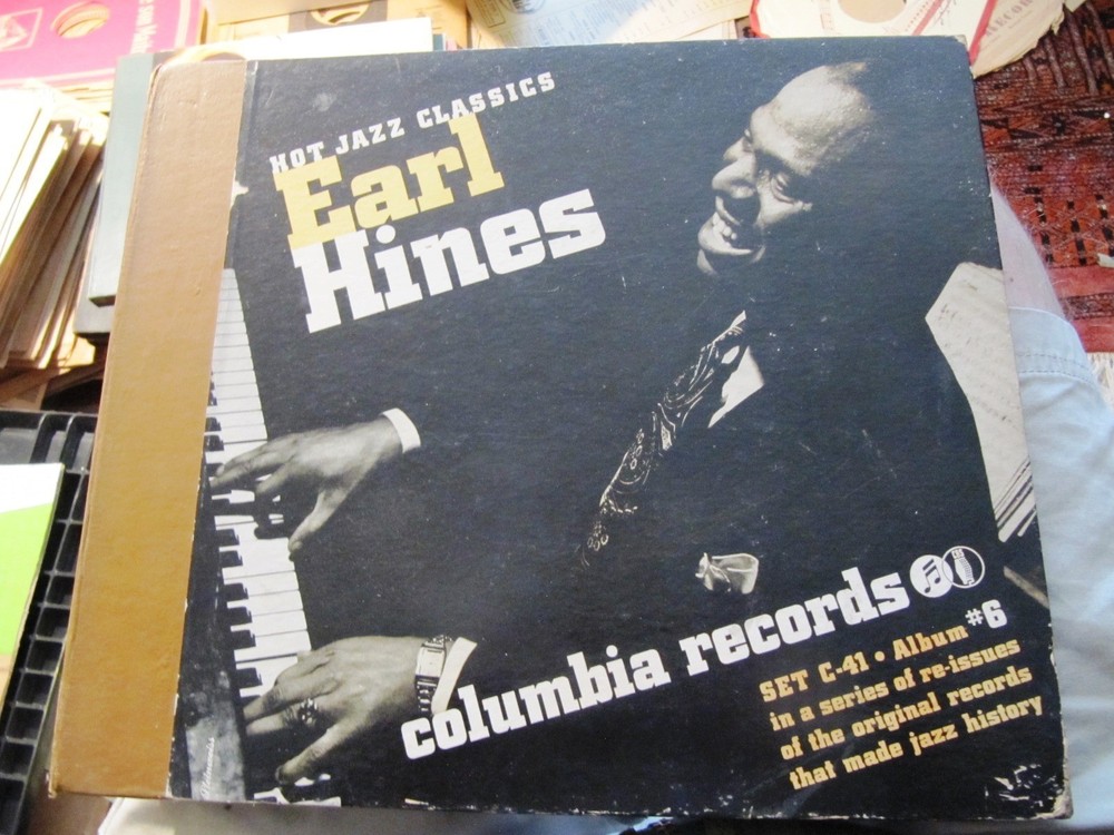 1928 Earl HINES JAZZ PIANO Hot Jazz Classics Columbia Album C-41 CAUTION BLUES