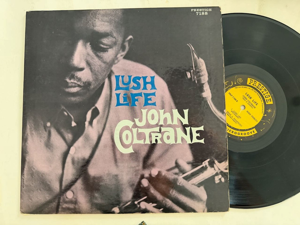 John Coltrane LP “Lush Life” Prestige 7188 ~ Original DG RVG ~ Bergenfield Mono